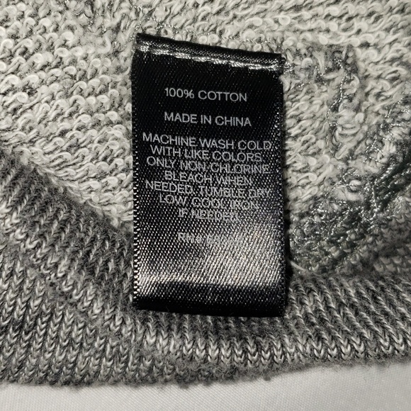 Express gray cowl neck sweatshirt size small - Picture 4 of 6